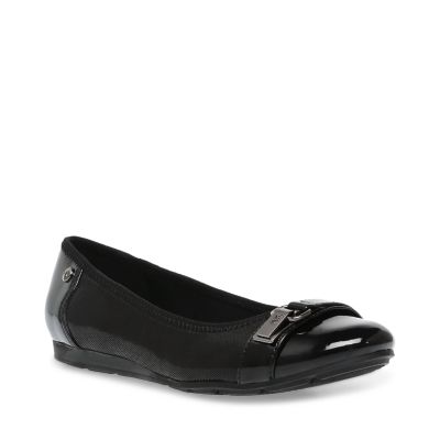 Anne Klein Women's Able Flat, Black, 6.5M