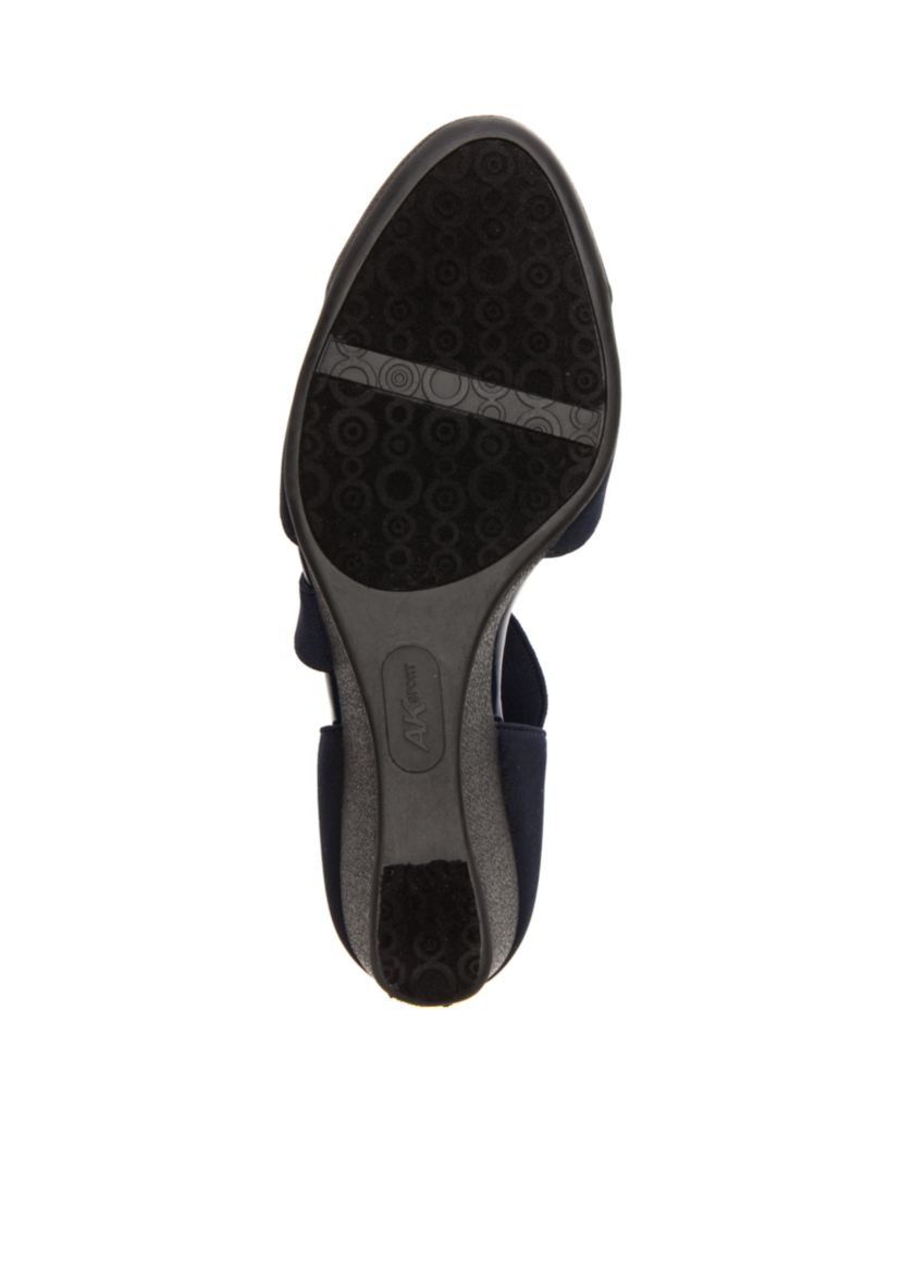 Tara Dress Wedge Heels