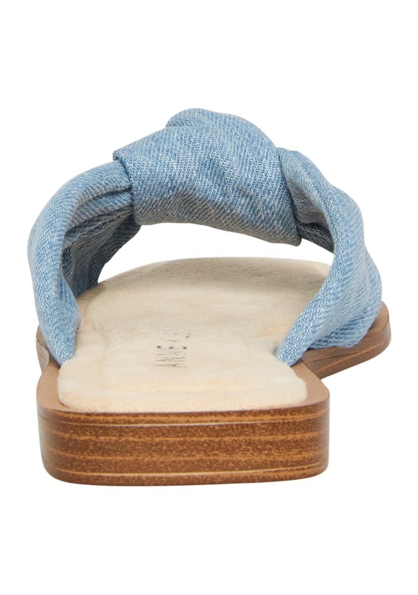 Domani Knotted Slide Sandals