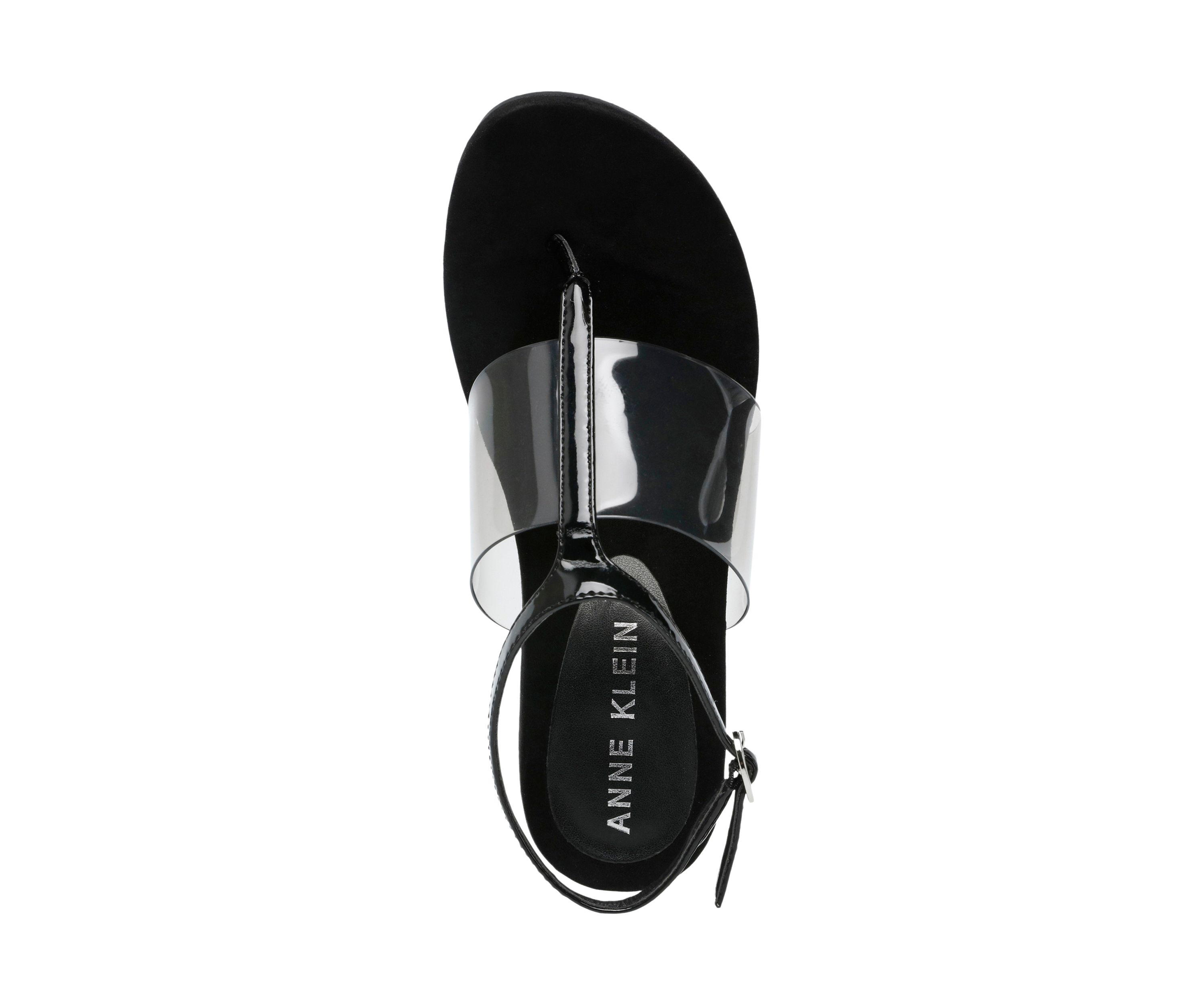 Ikari Lucite Wedge Sandals