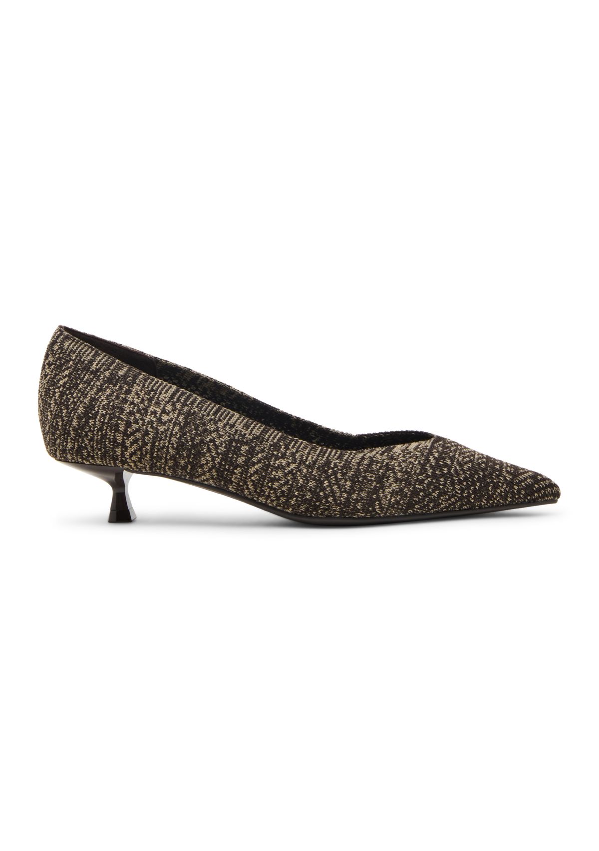 Janette-Knit Low Classic Heels