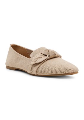 Anne Klein Women's TERYN Flats, Platinum, 10M