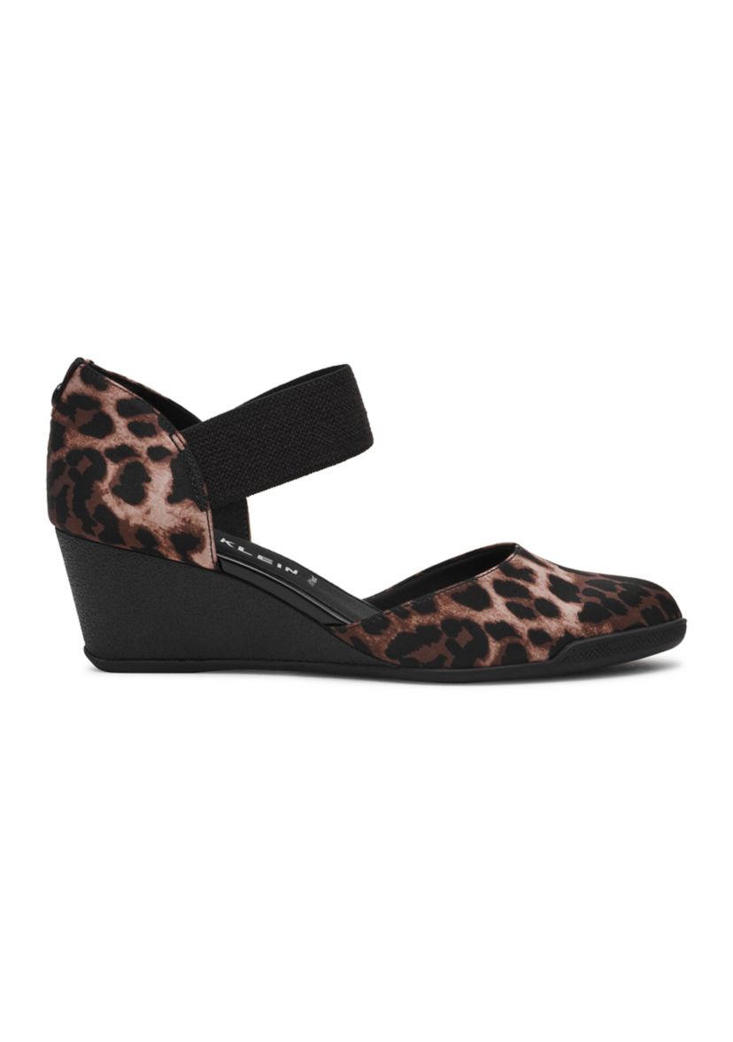 Tiffany Stretch Wedge Heels