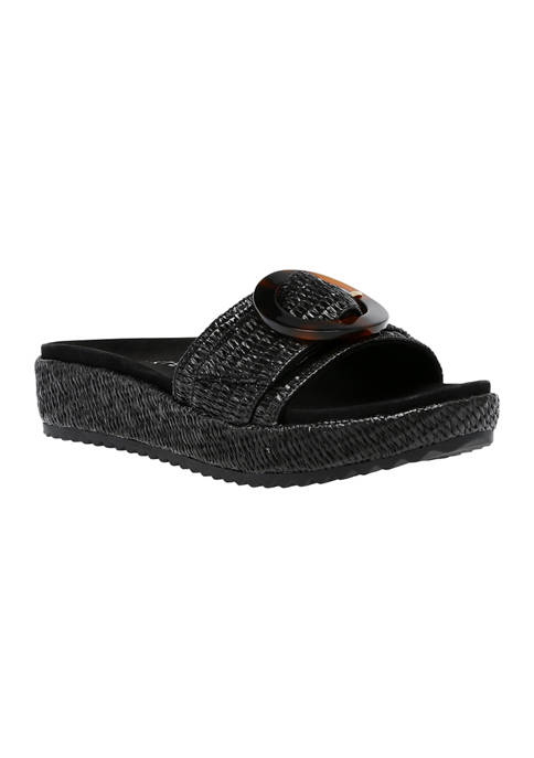 Vino Flatform Slide Sandals
