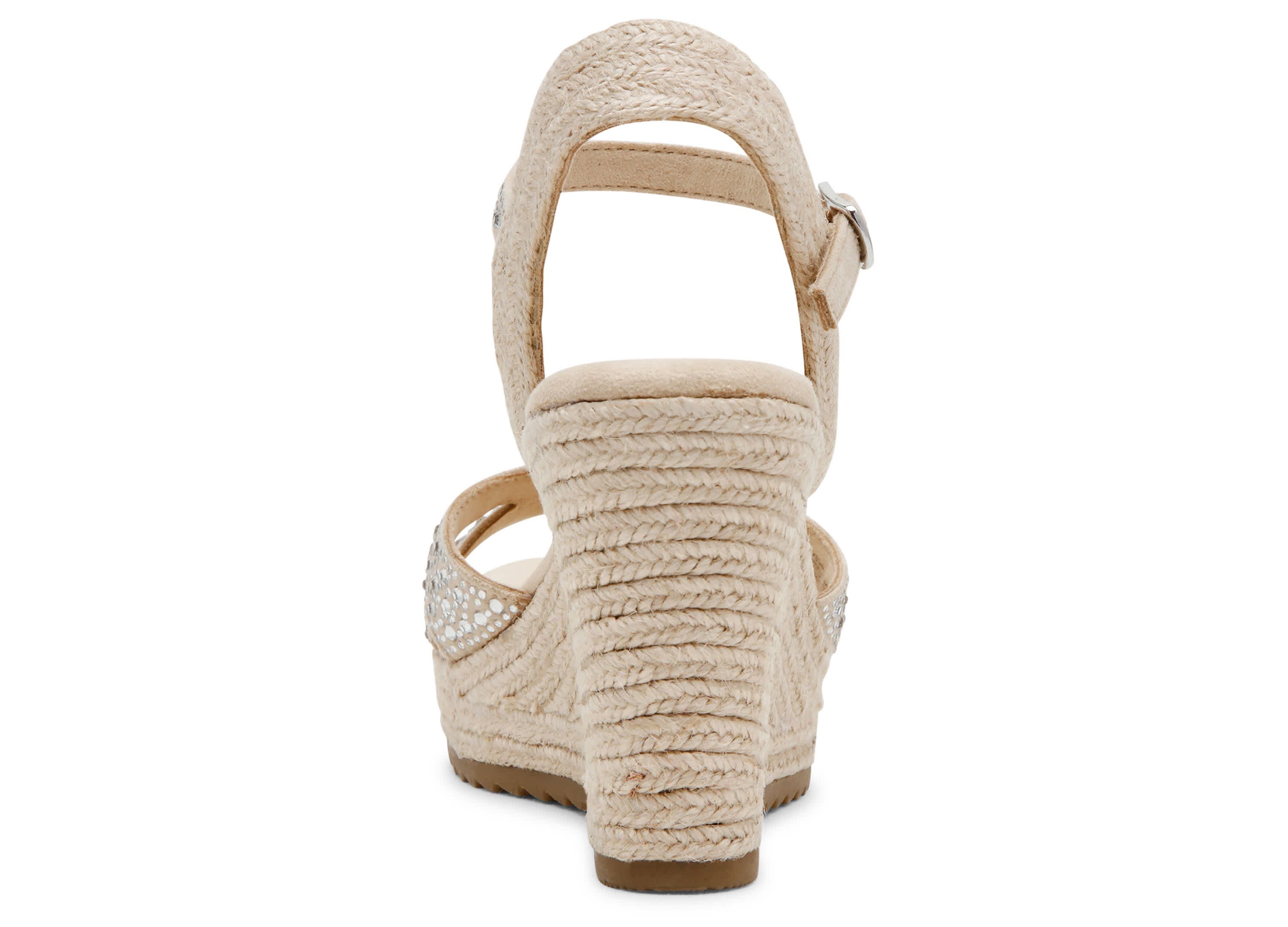 Weekend Crystal Espadrille Wedge
