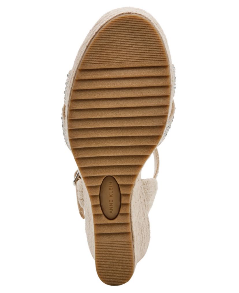 Weekend Crystal Espadrille Wedge
