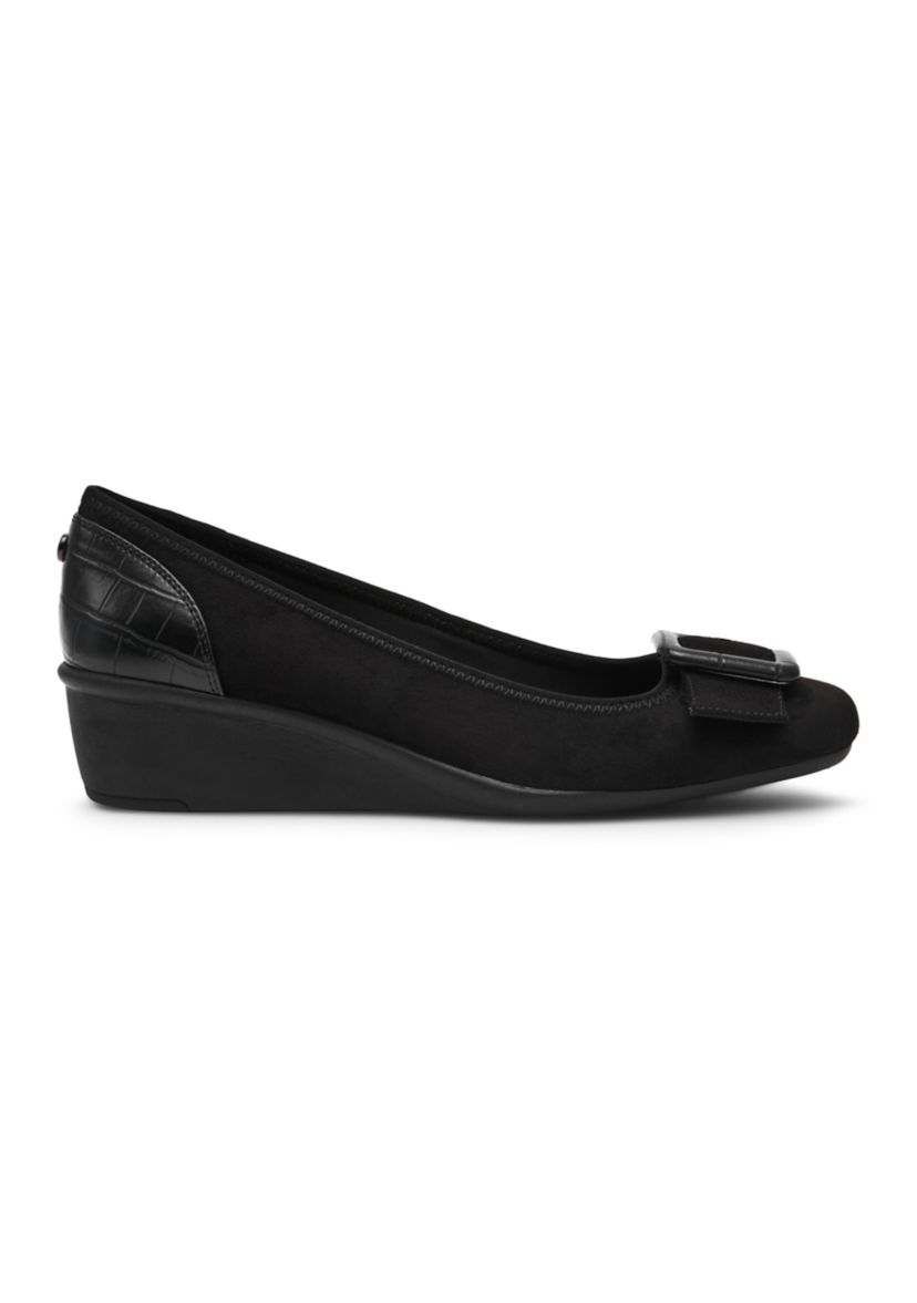 Wyatt Stretch Wedge Shoes