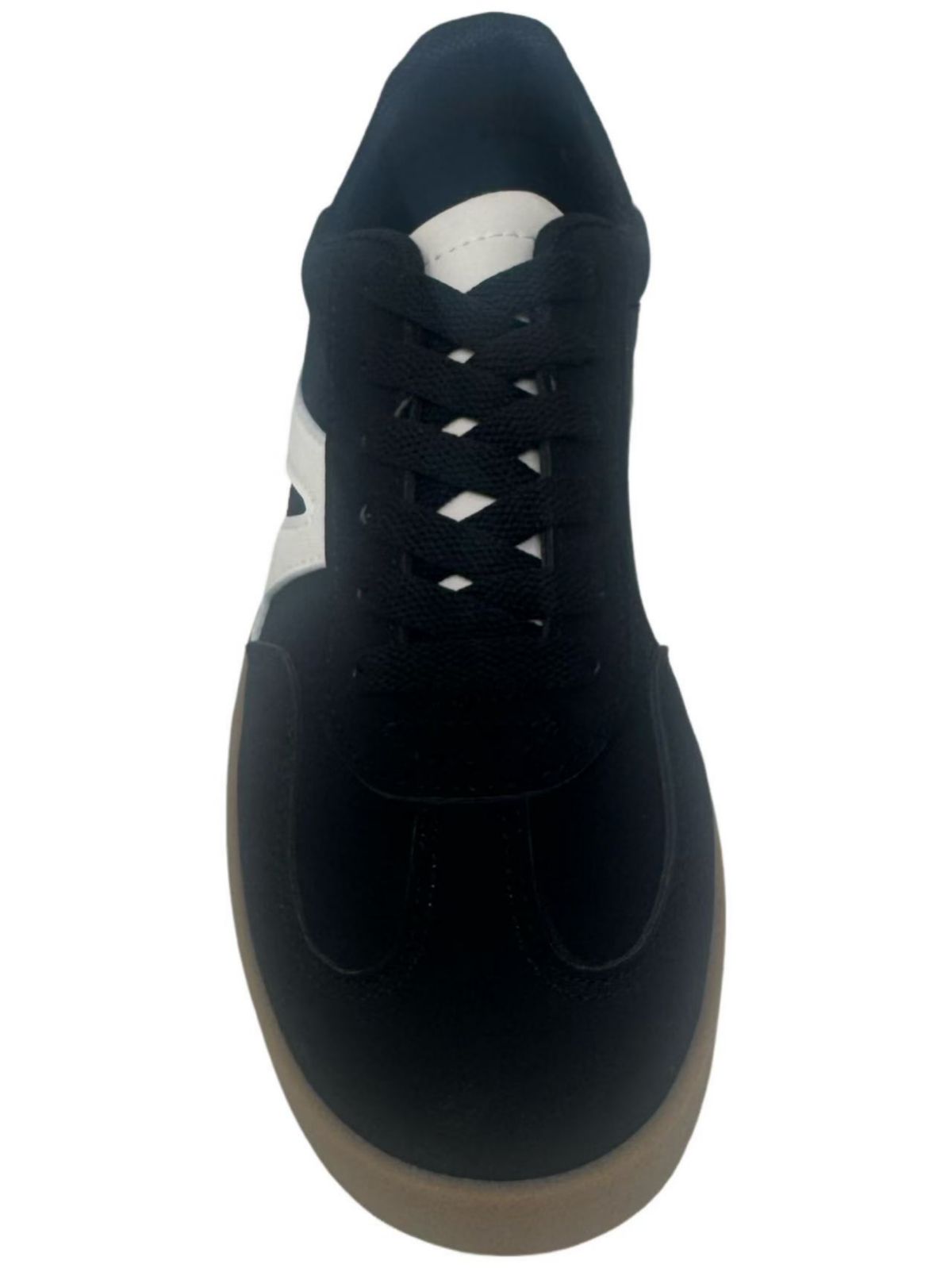 Retro Low-Top Sneaker with Sporty Contrast Paneling