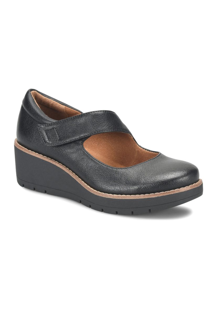 Franlee Mary Jane Wedges