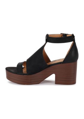 Platform discount sandals belk