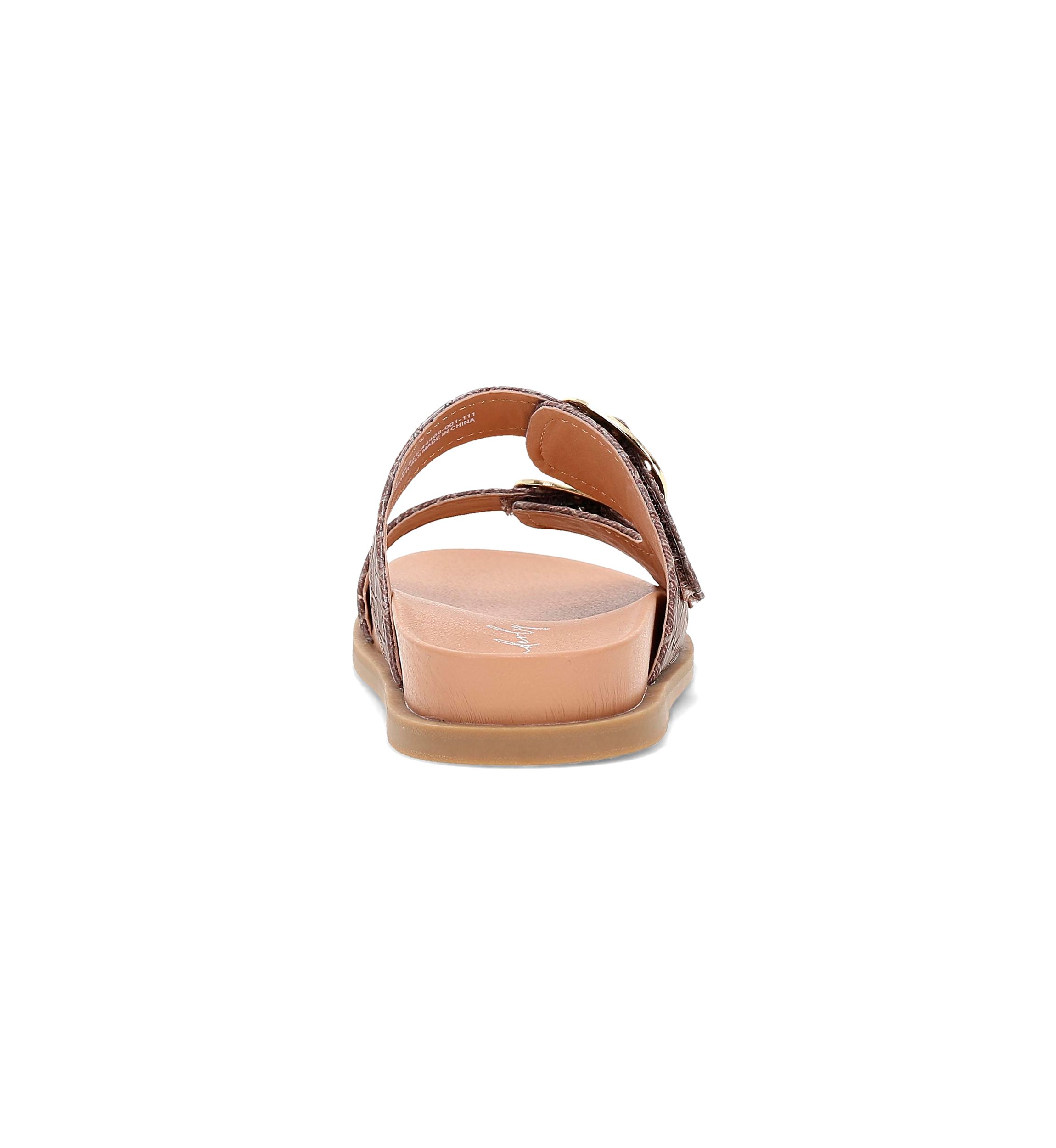 Golden Footbed Sandals