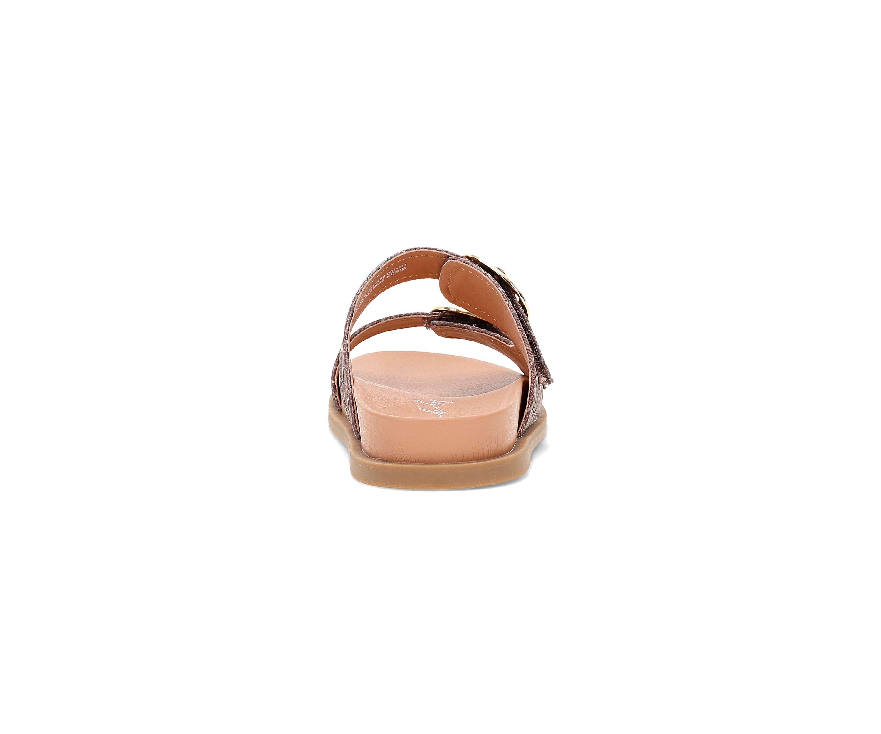 Golden Footbed Sandals