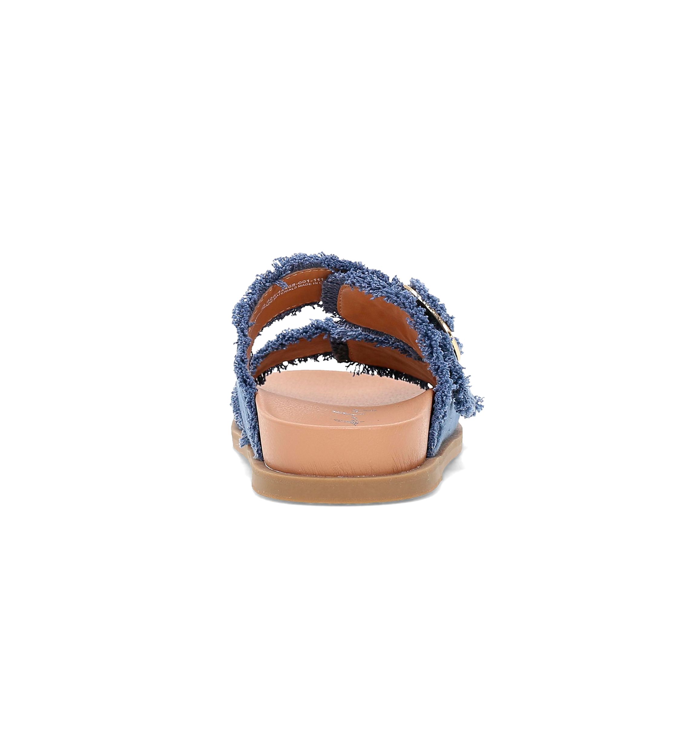 Golden Footbed Sandals
