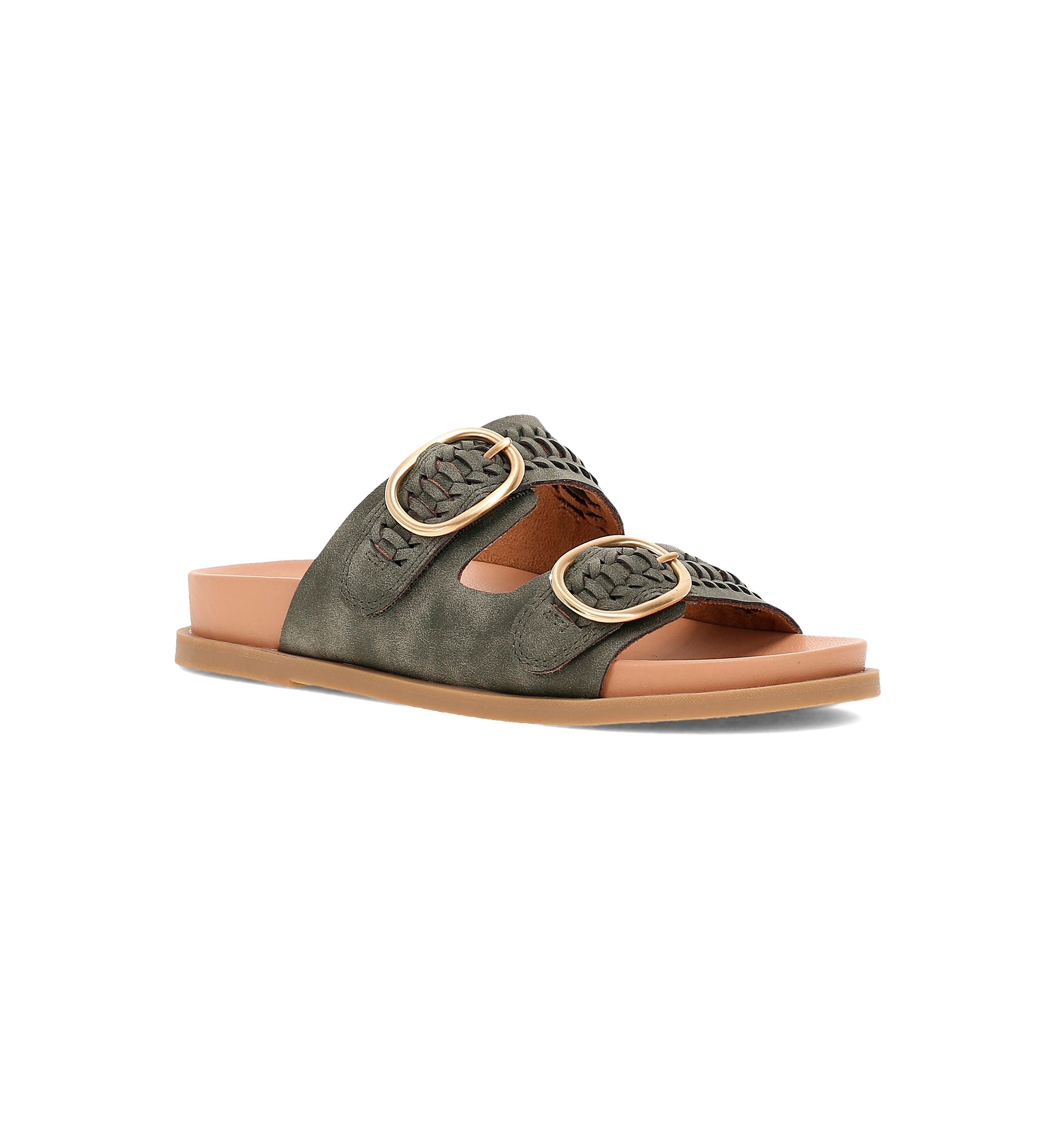 Golden Gail Footbed Sandals