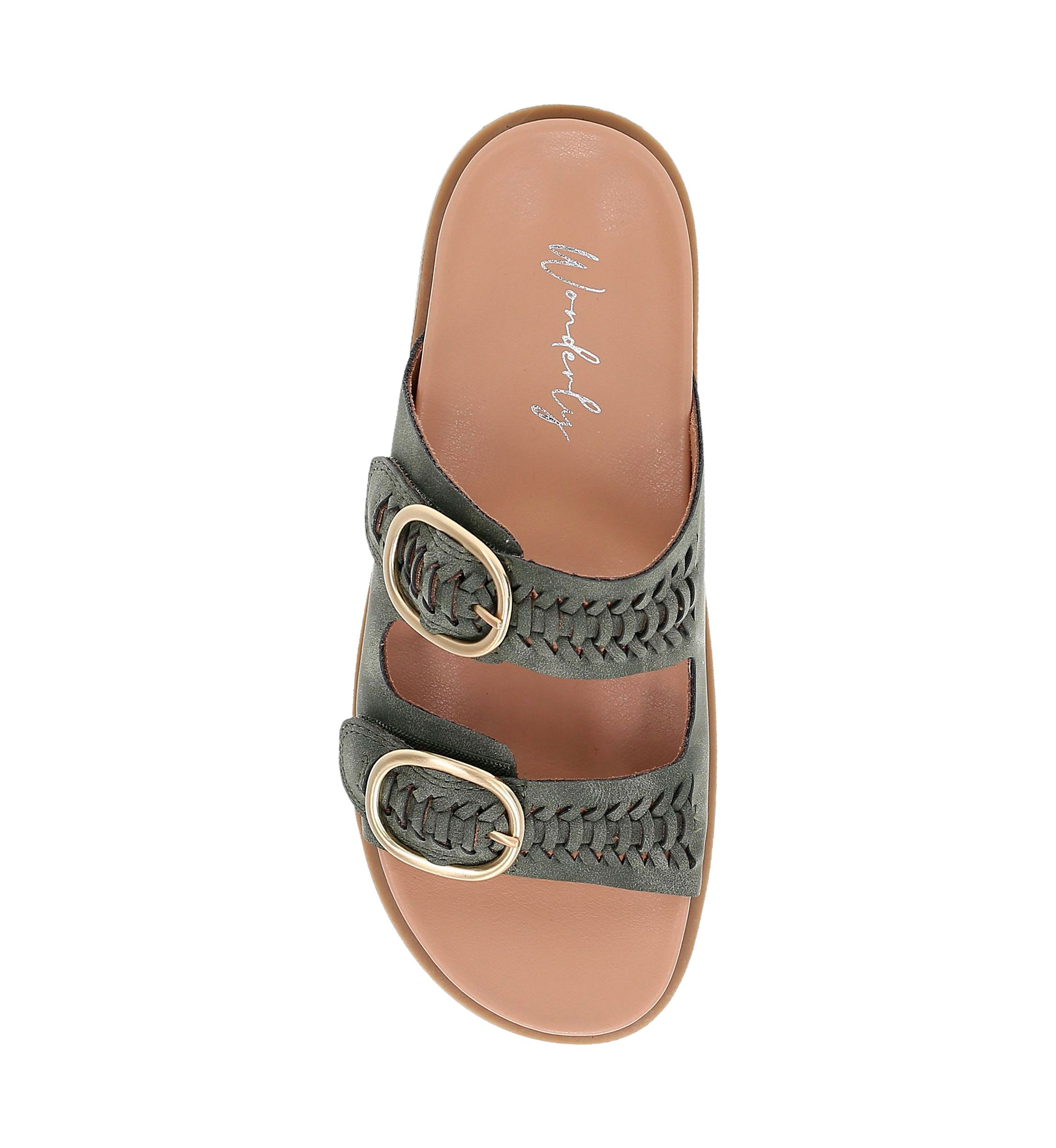 Golden Gail Footbed Sandals