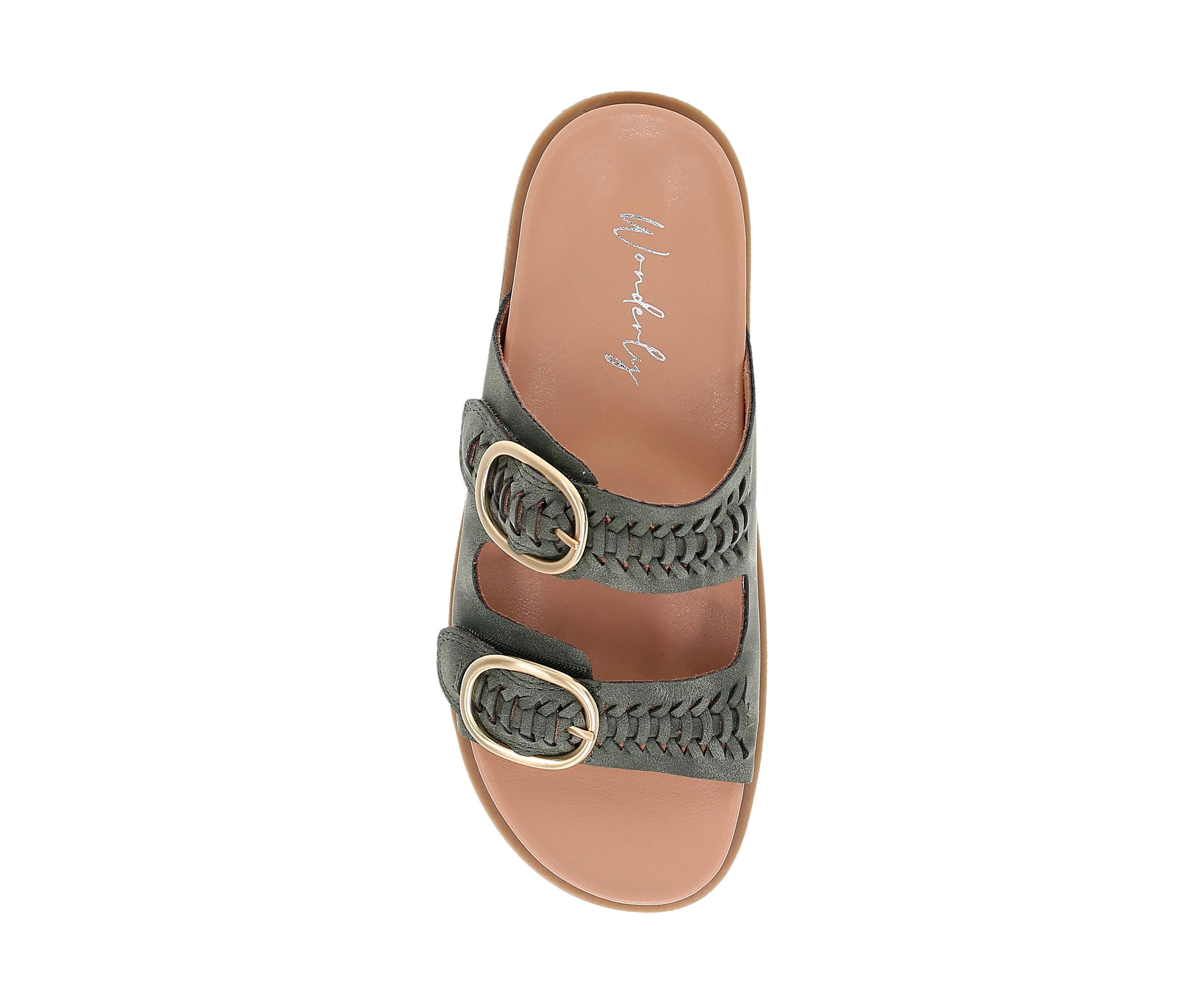 Golden Gail Footbed Sandals