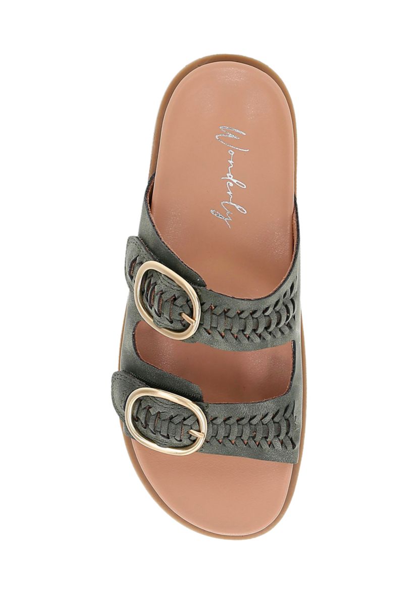 Golden Gail Footbed Sandals
