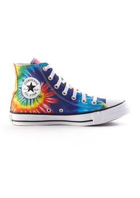 Tie dye sales high tops