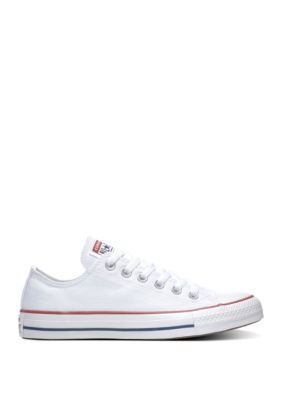 White chucks cheap low top