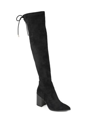 Journee Collection Aryia Extra Wide Calf Over-the-Knee Boot - Free