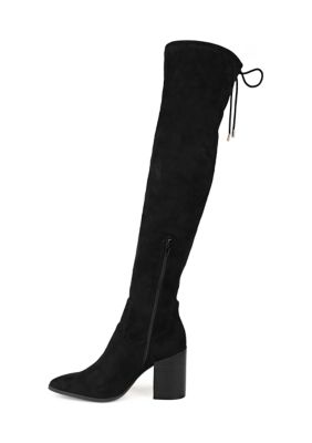 Journee Collection Aryia Extra Wide Calf Over-the-Knee Boot - Free