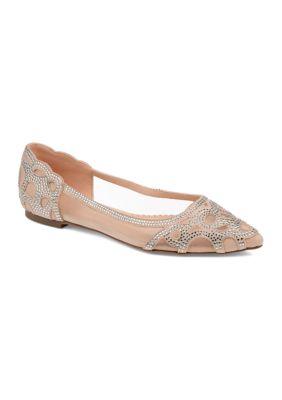 Journee Collection Women's Batavia-Wd Flats, 7.5W