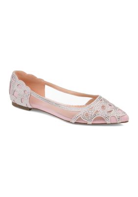Journee Collection Women's Batavia-Wd Flats, 8.5W
