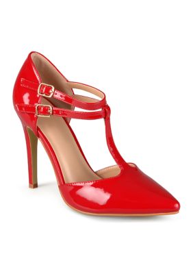 Journee Collection Women's Tru-Wd Pumps, Red, 8.5W