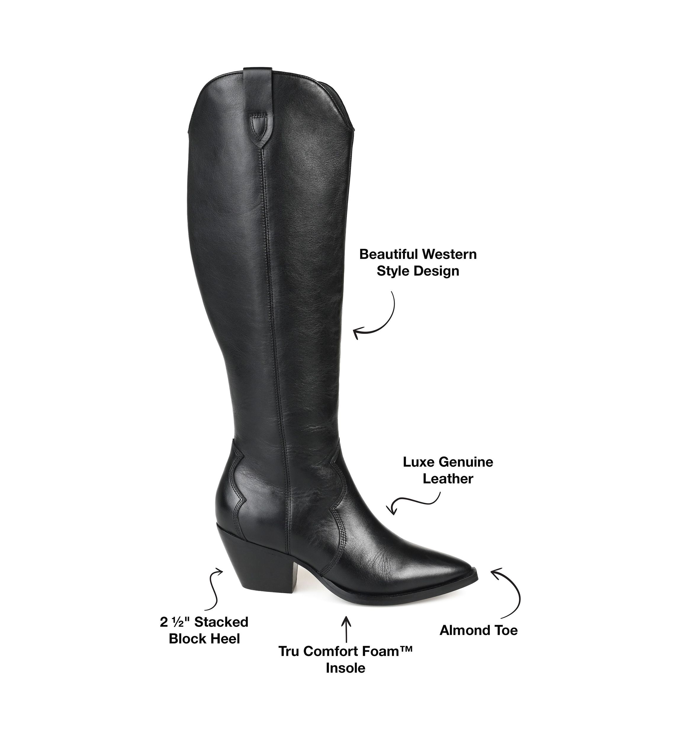 Pryse Boot - Extra Wide Calf