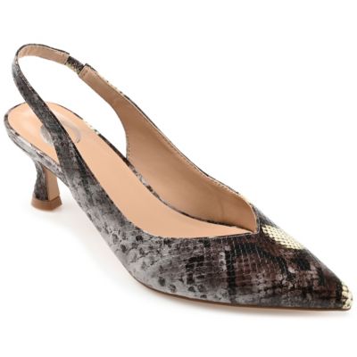 Journee Collection Women's Mikoa Pumps, Brown, 7M