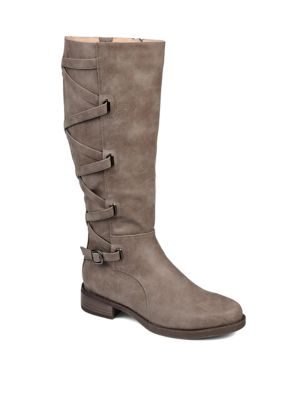 Journee Collection Women's Wide Calf Carly Boot, 8.5M -  0052574727937