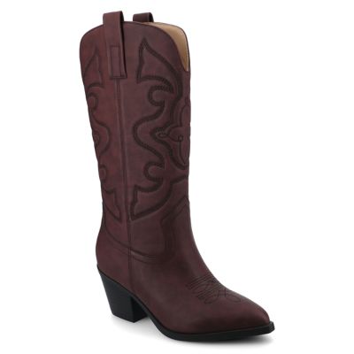 Journee Collection Women's Chantry Boot - Wide Calf, 8.5M