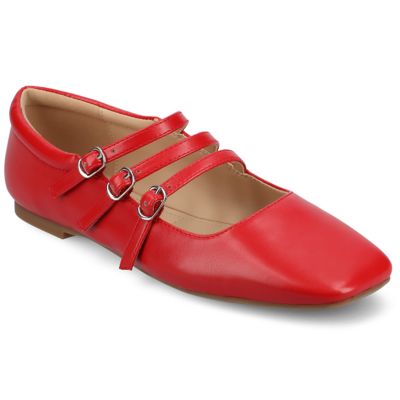 Journee Collection Women's Darlin Dress, Red, 12M