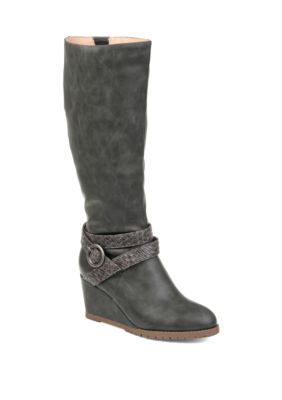 vl7n sneaker in banded calfskin leather