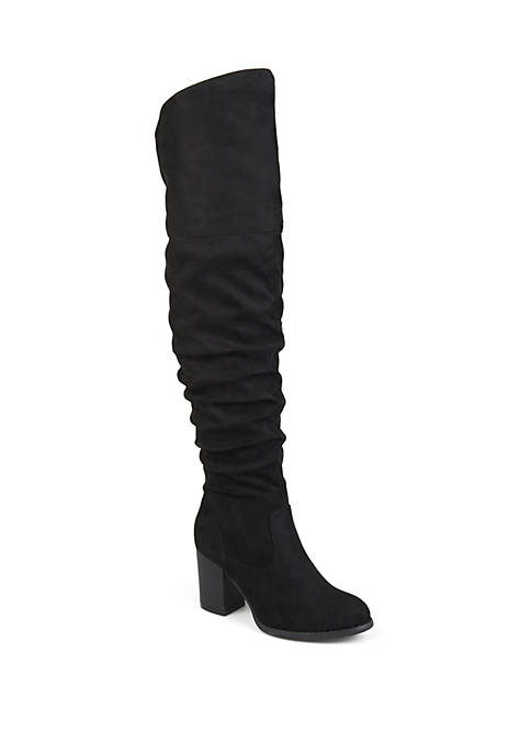 Journee Collection Wide Calf Kaison Boots