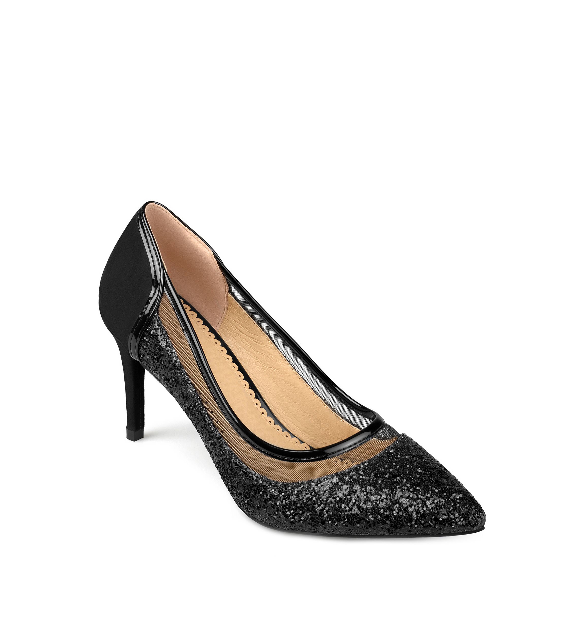 Black Homecoming Prom Women's Dress Shoes