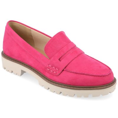 Journee Collection Women's Kenly Casual, Pink, 9W