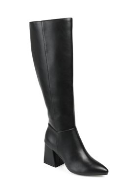 Journee Collection Women's Landree Boots, Black, 12M