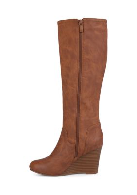 Belk boots wide sales calf