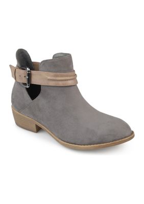 snakeskin booties belk