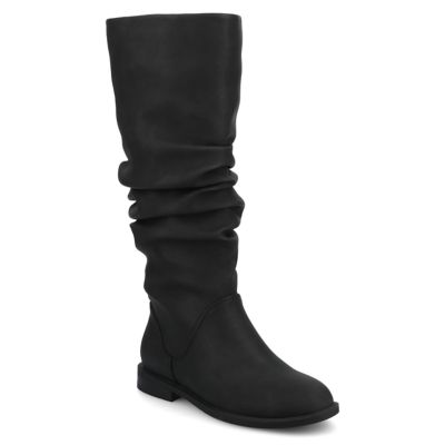 Journee Collection Women's Pennie Boots, Black, 8M