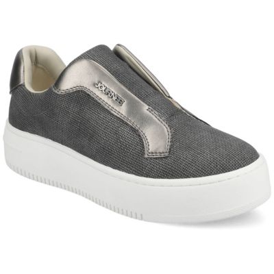 Journee Collection Women's Pheobe Casual, Grey, 8M