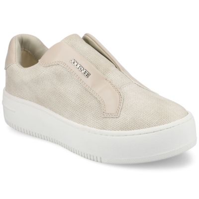 Journee Collection Women's Pheobe Casual, Beige, 9M