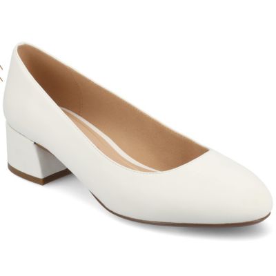 Journee Collection Women's Saarii Dress, White, 10W