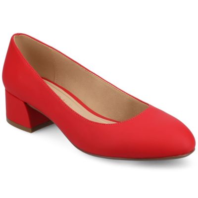 Journee Collection Women's Saarii Dress, Red, 11W