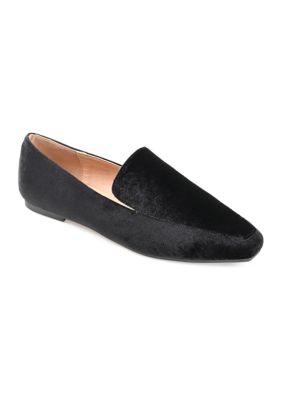 Journee Collection Women's Silas Flats, Black, 8M