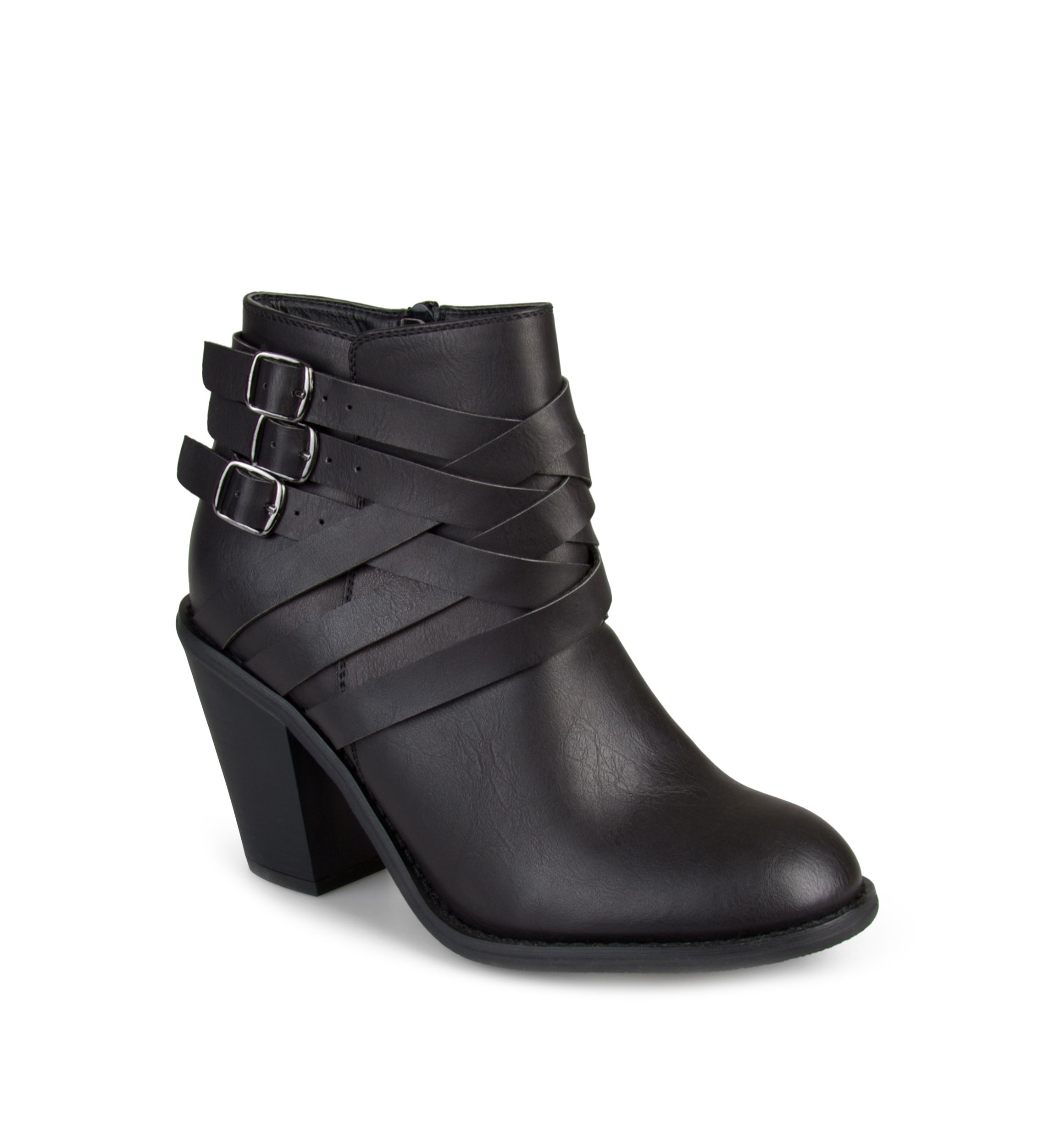 Strap-Wd Booties