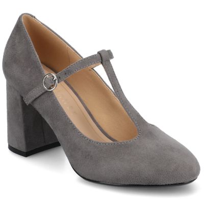 Journee Collection Women's Talani Dress, Grey, 11M