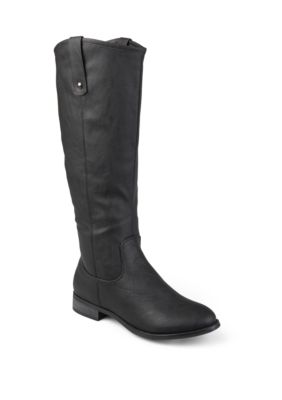 extra wide calf grey boots