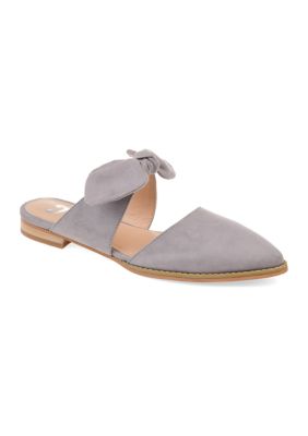 Journee Collection Women's Telulah Mules, Grey, 5.5M